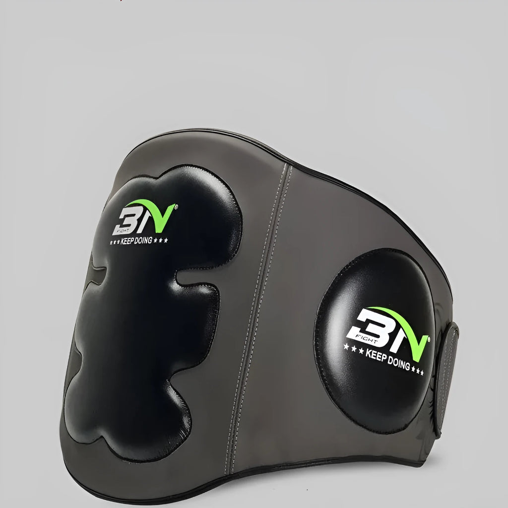 Sanda boxing chest protection target waist guard in dark grey or khaki colour