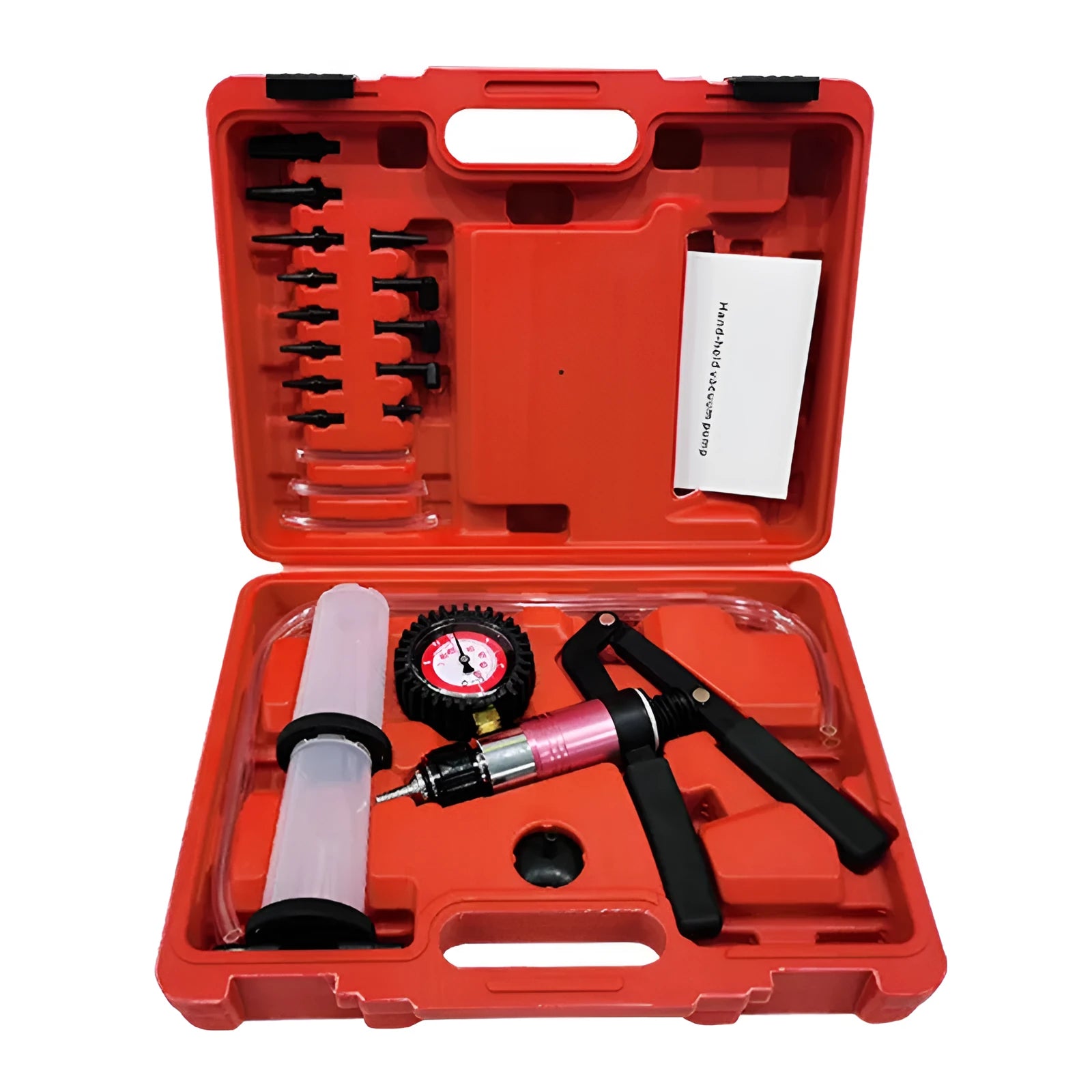 Manual vacuum air blow gun tool with aluminium alloy construction for automotive repair