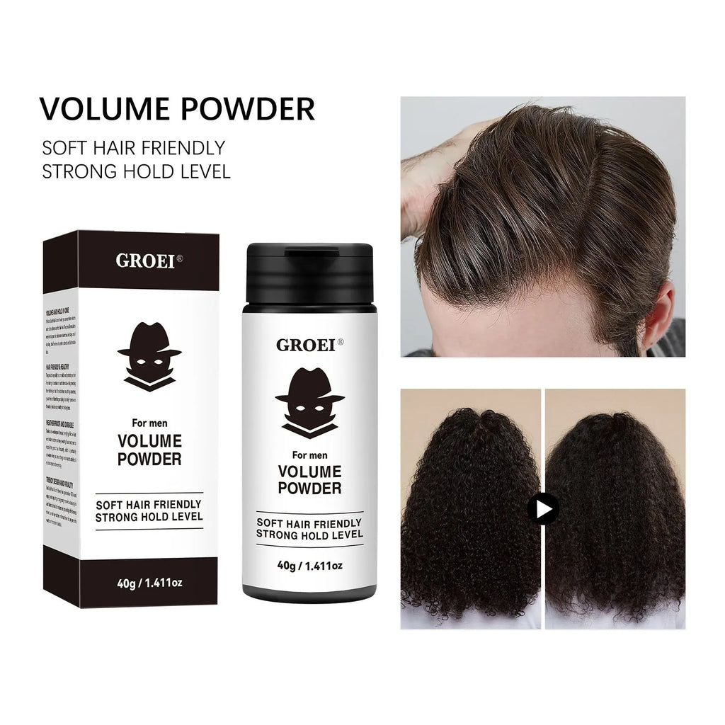 40g disposable hair styling powder for oil control and volume creation