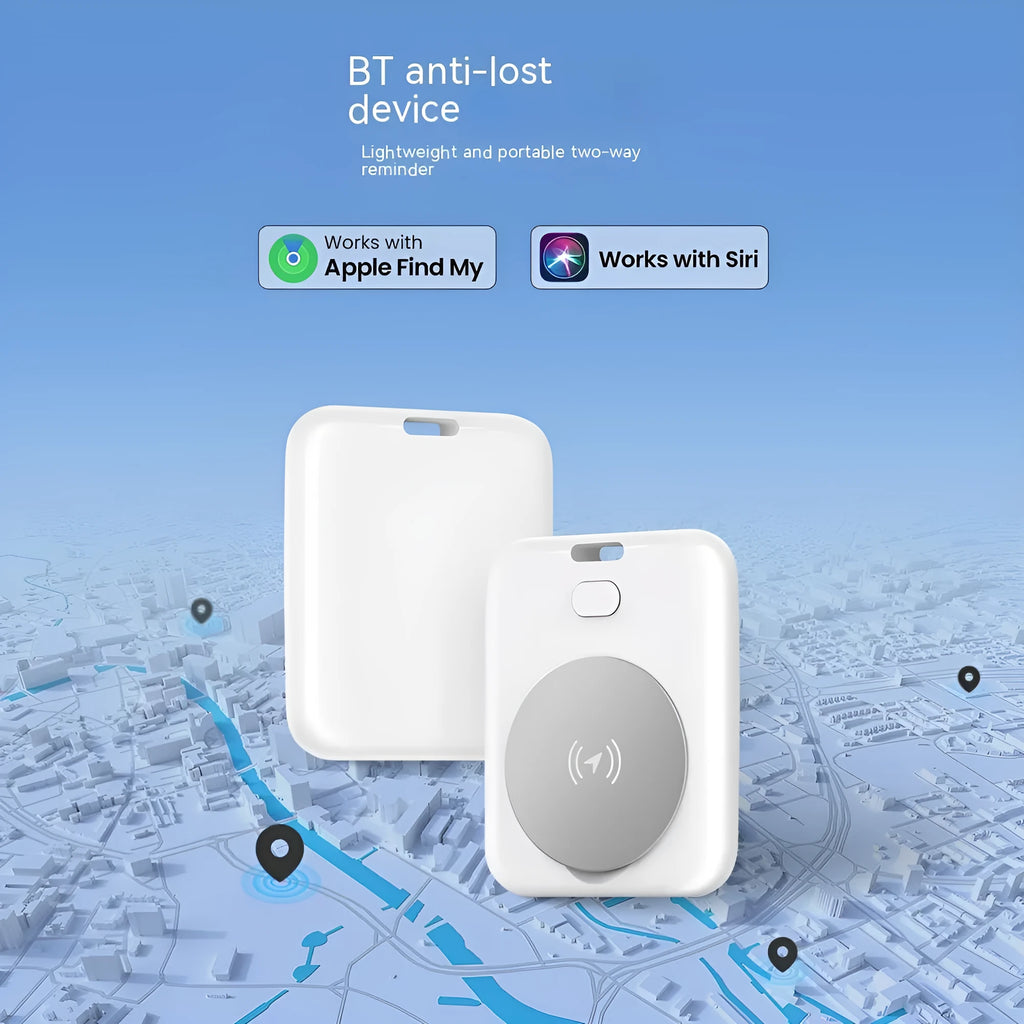 White ABS plastic pet GPS tracking device with portable design for dogs and cats