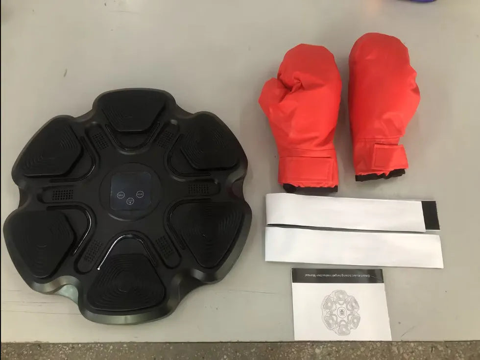 Smart music boxing machine wall target electronic reaction training equipment